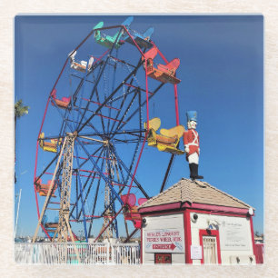 Balboa Fun Zone, Newport Beach, Kalifornien Glasuntersetzer