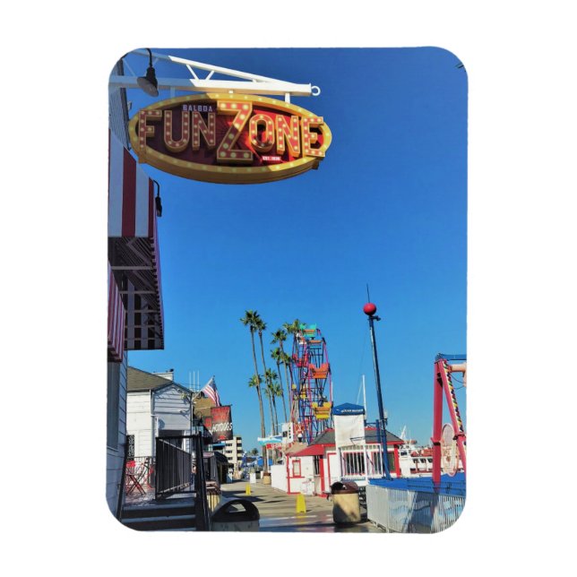 Balboa Fun Zone, Newport Beach, Kalifornien Magnet (Vertikal)