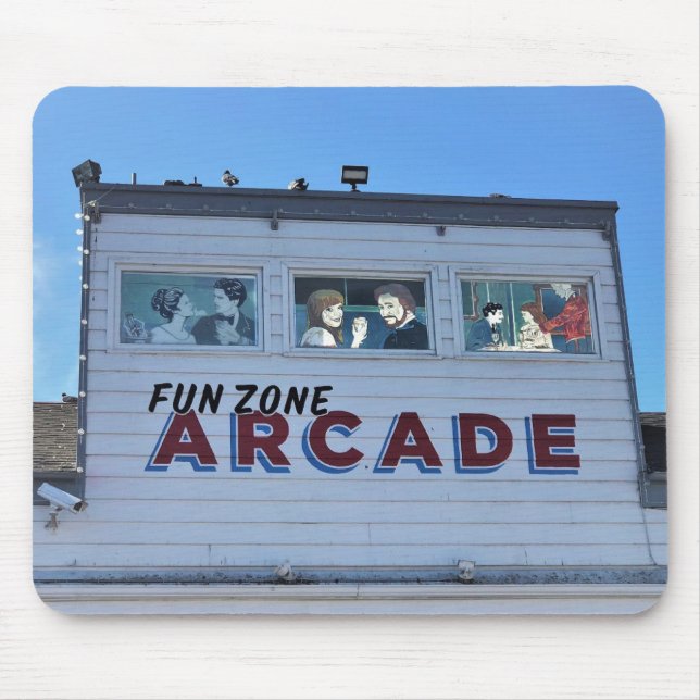 Balboa Fun Zone, Newport Beach, Kalifornien Mousepad (Vorne)