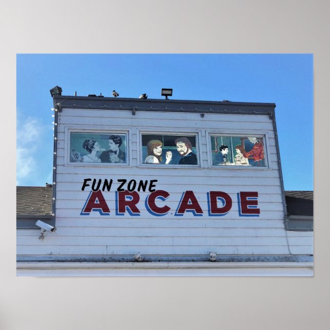 Balboa Fun Zone, Newport Beach, Kalifornien Poster (Vorne)