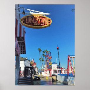 Balboa Fun Zone, Newport Beach, Kalifornien Poster