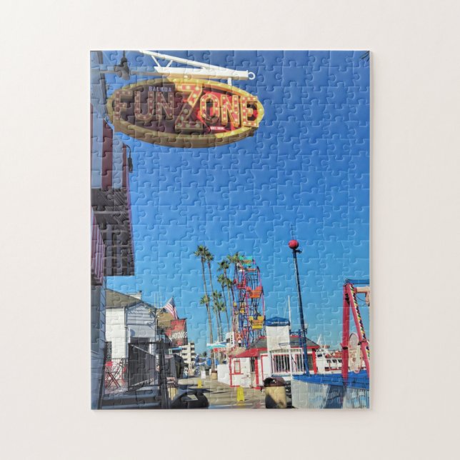 Balboa Fun Zone, Newport Beach, Kalifornien Puzzle (Vertikal)