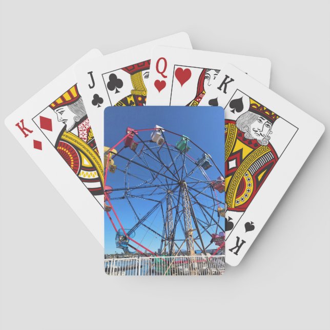 Balboa Fun Zone, Newport Beach, Kalifornien Spielkarten (Rückseite)