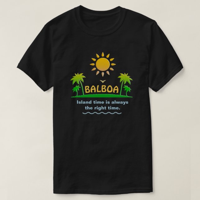 Balboa-Insel, CA T-Shirt (Design vorne)