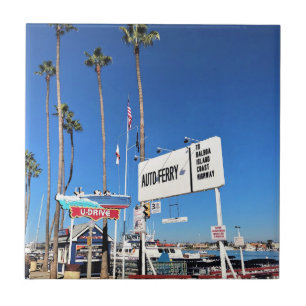 Balboa Island Ferry, Newport Beach, Kalifornien Fliese
