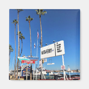Balboa Island Ferry, Newport Beach, Kalifornien Magnet