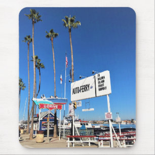 Balboa Island Ferry, Newport Beach, Kalifornien Mousepad