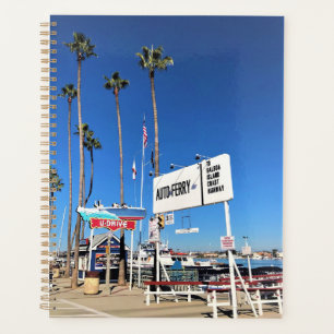 Balboa Island Ferry, Newport Beach, Kalifornien Planer