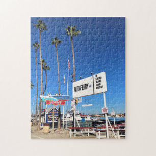 Balboa Island Ferry, Newport Beach, Kalifornien Puzzle