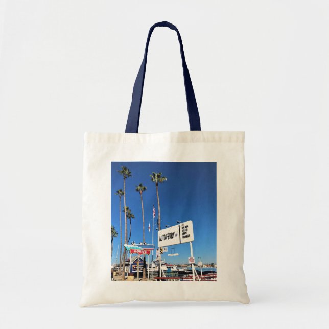 Balboa Island Ferry, Newport Beach, Kalifornien Tragetasche (Vorne)