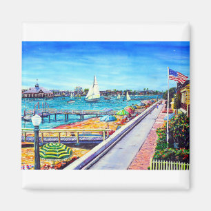 Balboa Island Newport Beach Ca. Magnet