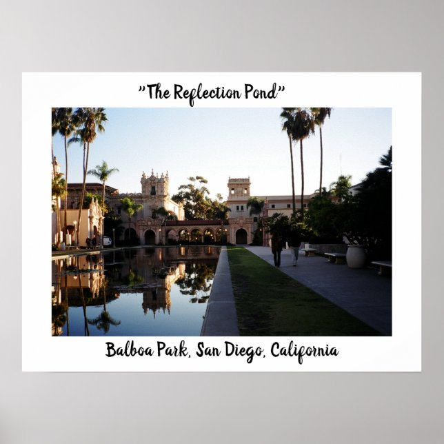 Balboa Park in Dusk Poster (Vorne)