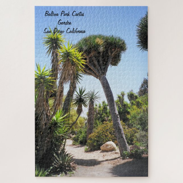 Balboa Park Kaktusgarten-Puzzle Puzzle (Vertikal)