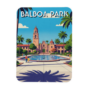 Balboa Park San Diego CA Reise Magnet