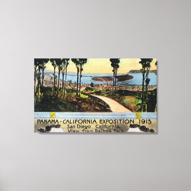 Balboa Park View City, Panama-CA Expo Leinwanddruck (Vorderseite)