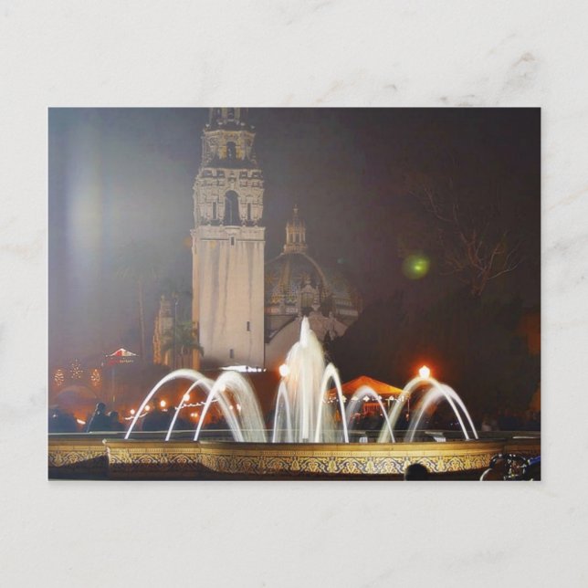 Balboa Parks Towers Postkarte (Vorderseite)