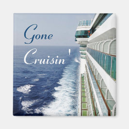Balcony Row Gone Cruisin' Magnet