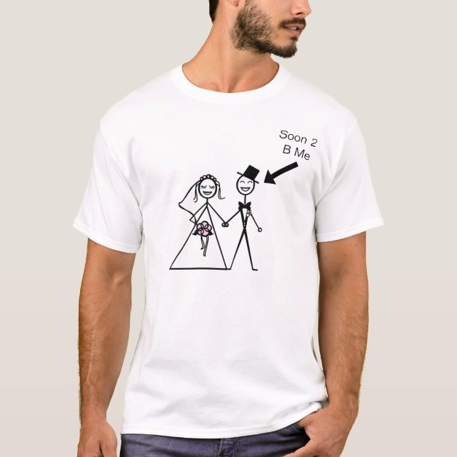 Bald 2 b Me Groom T-Shirt (Vorderseite)