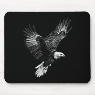 Bald Adler 4. Juli Männer Frauen Kinder Patriotisc Mousepad