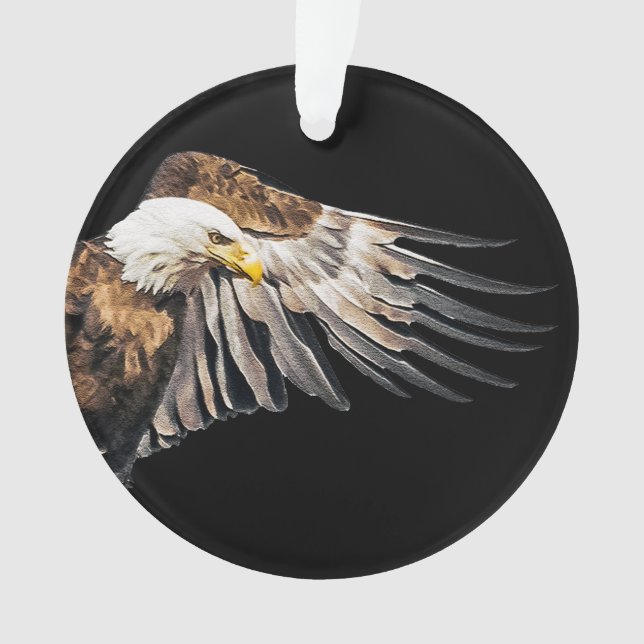 Bald Adler auf dem Flügel Ornament (Vorderseite)
