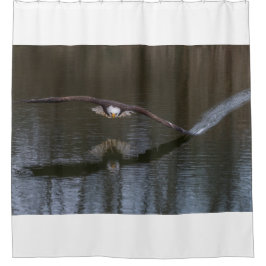 Bald Adler im Flug Duschvorhang