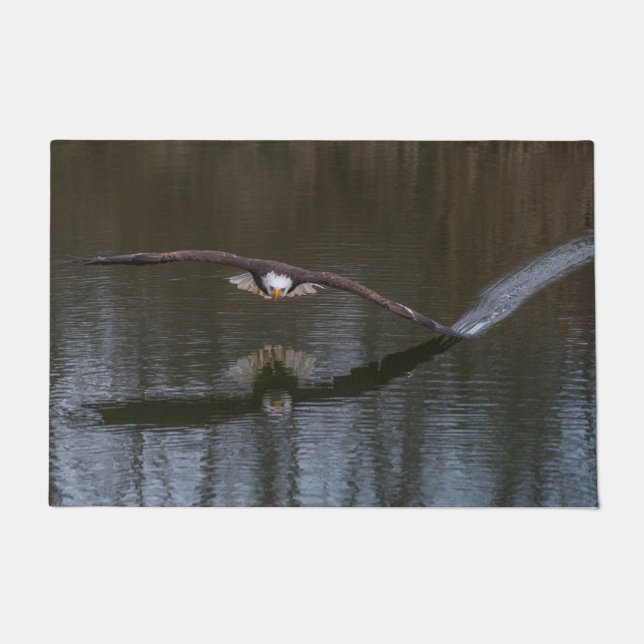 Bald Adler im Flug Fußmatte (Vorderseite)