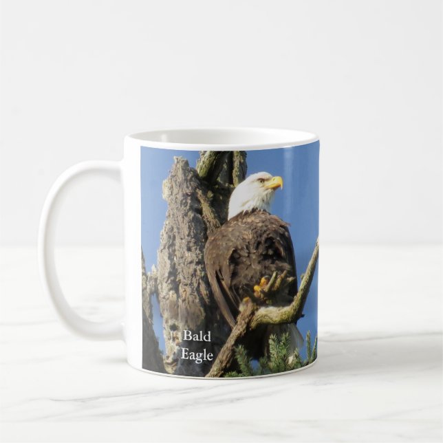 Bald-Adler-Kaffee-Tasse von BirdingCollectibles Kaffeetasse (Links)