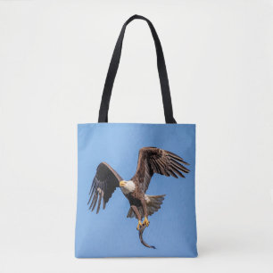 Bald-Adler mit Fisch