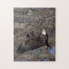 Bald-Adler mit Katfisch Puzzle