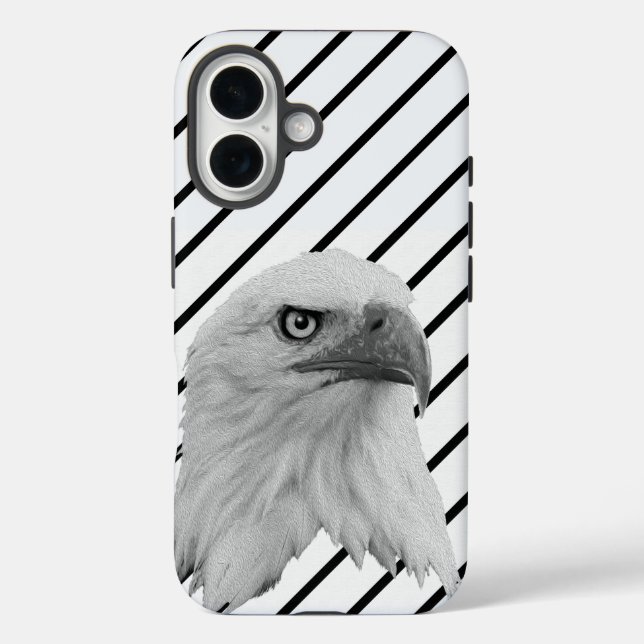 Bald-Adler-Ölfarbe, Case-Mate iPhone Hülle (Rückseite)