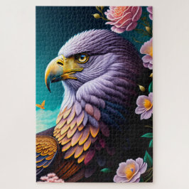 Bald Adler und Blume Puzzle