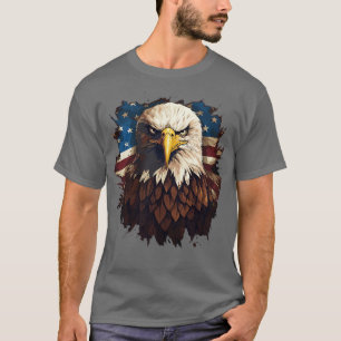 Bald Adler und die USA T-Shirt