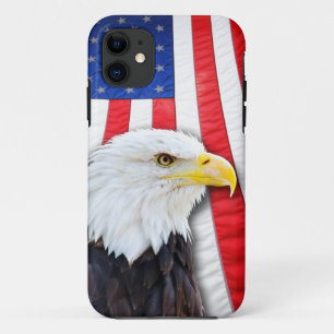 Bald-Adler und Flagge Case-Mate iPhone Hülle