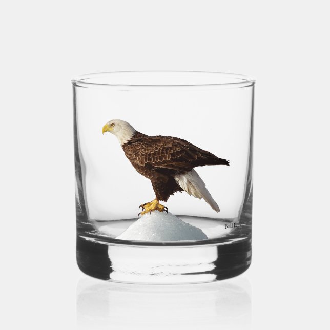 Bald-Adlerglas Whiskyglas (Vorderseite)