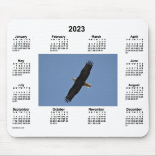 Bald-Adlerkalender 2023 von Janz Mousepad
