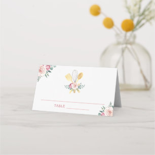 BALD ALS BRAUT VON DANNEN GEFÜHRT: BRIDAL SHOWER PLATZKARTE
