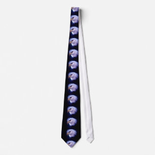 Bald American Eagle Eye Neck Tie Krawatte