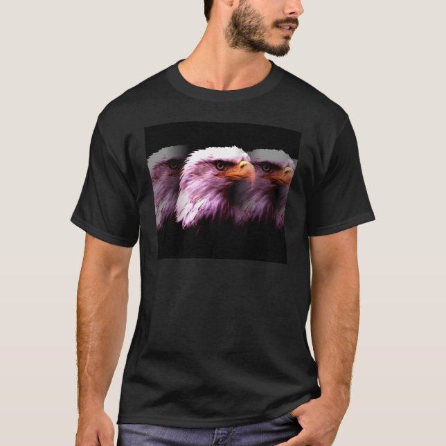 Bald American Eagle T-Shirt (Vorderseite)