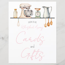 Bald auf den Weg! Duschkarten und Geschenksign