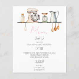 Bald auf den Weg! Menü Brautparty