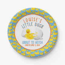 Bald aus dem Ei - Baby Shower Einladung