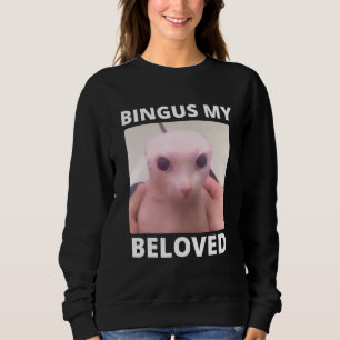 Bald Bingus meine geliebte haarlose Sphinx-Katze Sweatshirt