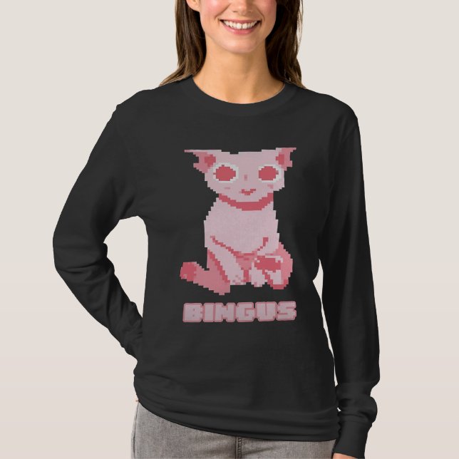 Bald Bingus My Beloved Hairless Sphinx Cat T-Shirt (Vorderseite)