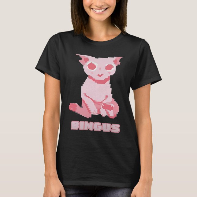 Bald Bingus My Beloved Hairless Sphinx Cat T-Shirt (Vorderseite)
