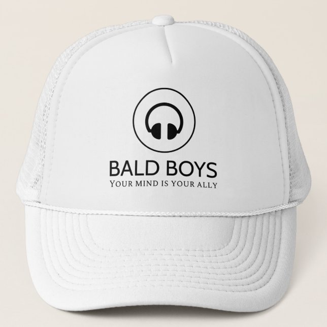 Bald Boys Trucker Hat Truckerkappe (Vorderseite)