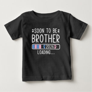 Bald Bruder 2026 Neue Baby-Ankunftsbekleidung Baby T-shirt