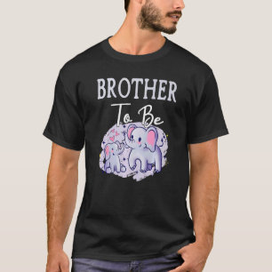 Bald Bruder zu Elefanten für Baby Dusche Gende. T-Shirt