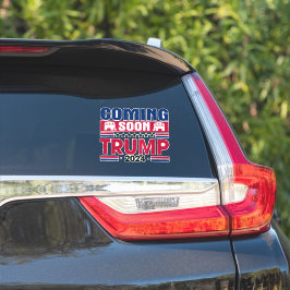Bald darauf Trump 2024 Aufkleber