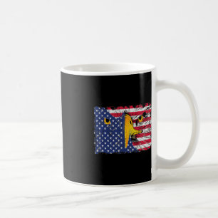 Bald Eagle American Flag USA 4. Juli Kaffeetasse