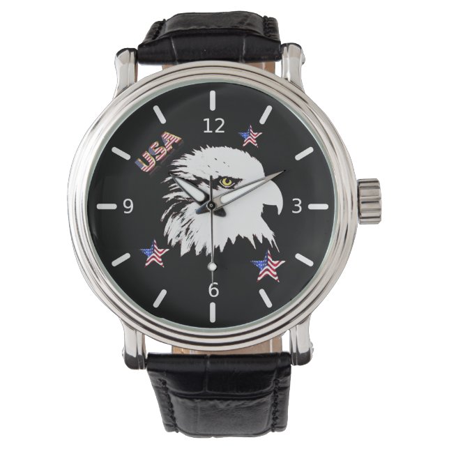 Bald Eagle Armbanduhr (Vorderseite)